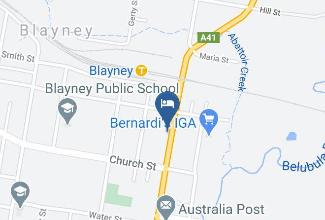 Blayney - Blayney Central Motel Maps