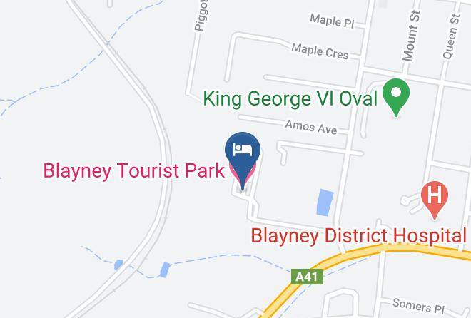 Blayney - Blayney Tourist Park Maps