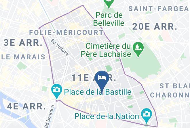 Paris - Blc Design Hotel Maps