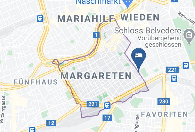 Vienna Wieden - Blechturm Deluxe Maps