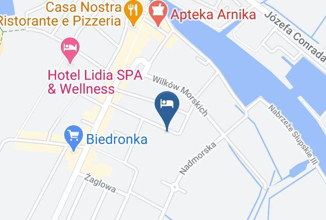 Slawnonty - Blekit Pokoje Goscinne Maps