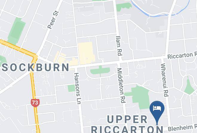 Christchurch - Blenheim Road Motor Lodge Maps