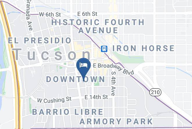 Pima - Royal Elizabeth Inn Maps