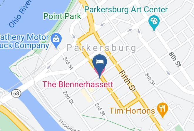 The Blennerhassett Hotel Map