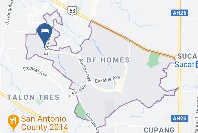 Metro Manila - Bless Amare Boutique Hotel Maps