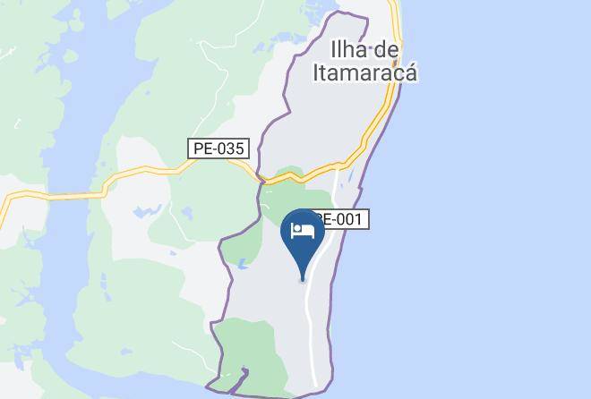 Ilha De Itamaraca - Blessed Spa Pousada Maps