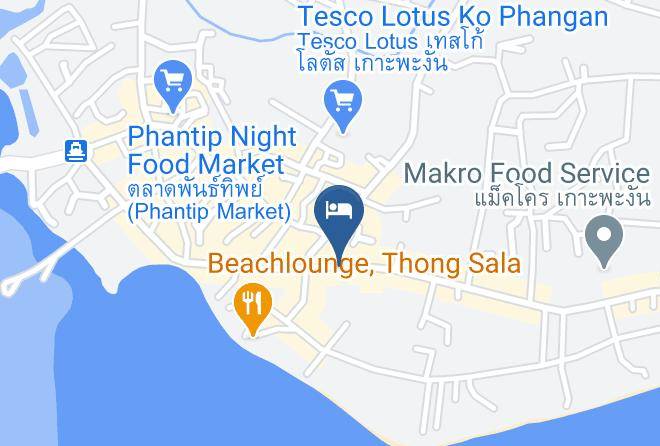 Amphoe Ko Pha Ngan - Blessing Backpackers Maps