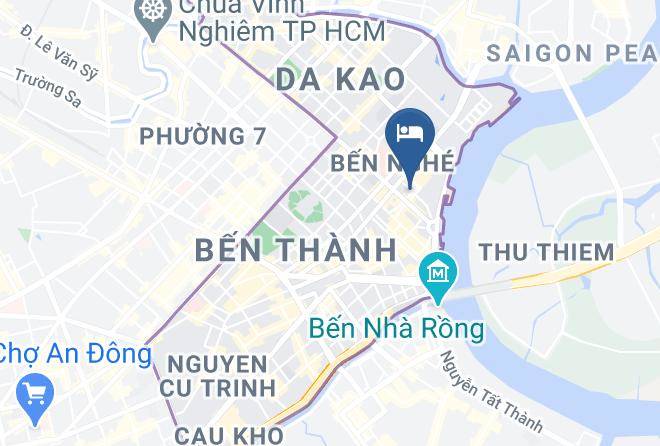 Ho Chi Minh City - Blessing Palace Hotel Maps