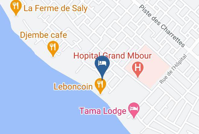 Mbour - Bleu Africa Maps