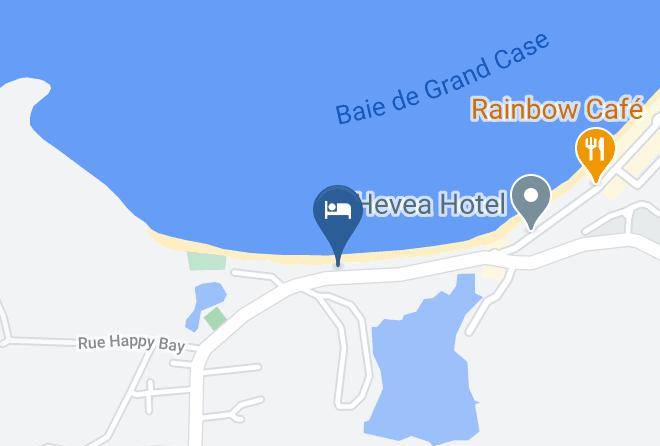 Marigot - Bleu Emeraude Hotel Maps