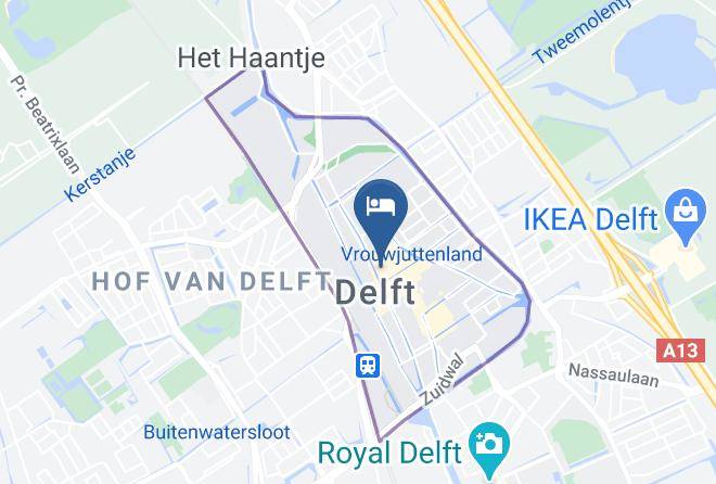 Delft - Bleu Pig Delft Maps