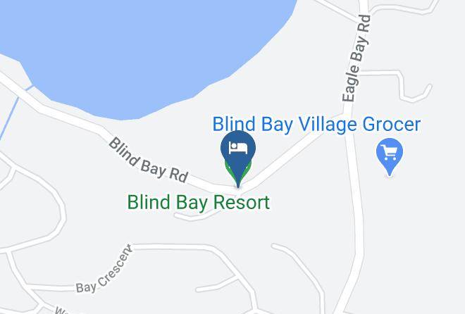Blind Bay Resort Map