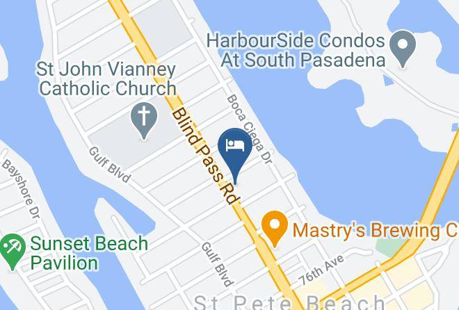 Pinellas - Blind Pass Resort Condo Motel Maps