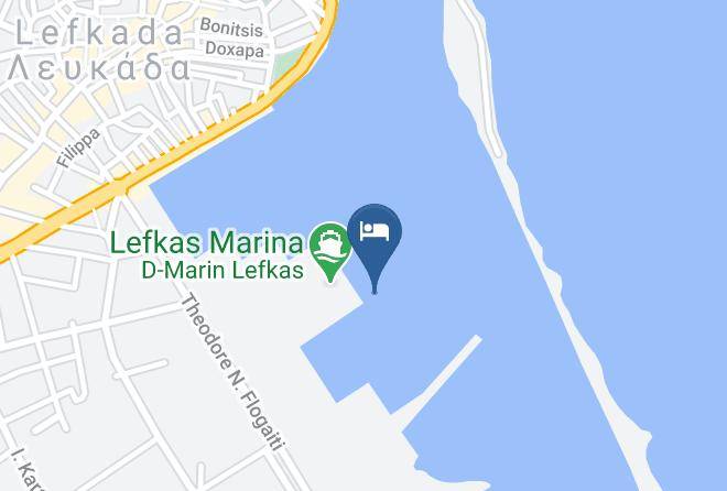 Levkas - Bliss Boutique Yachting Ionian Maps