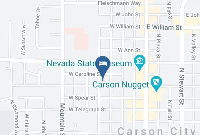 Carson City City - Bliss Bungalow Maps