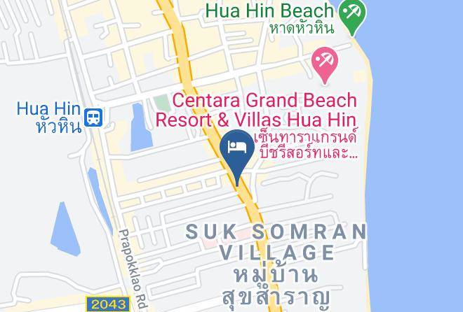 Amphoe Hua Hin - Bliss Guest House Maps