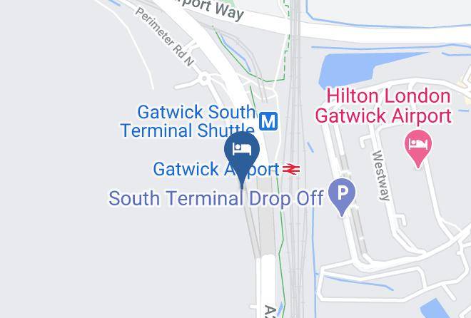 West Sussex - Bloc Hotel Gatwick Maps