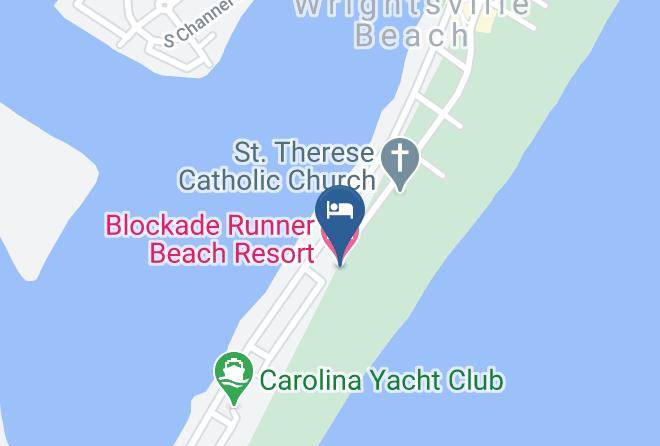 New Hanover - Blockade Runner Beach Resort Maps