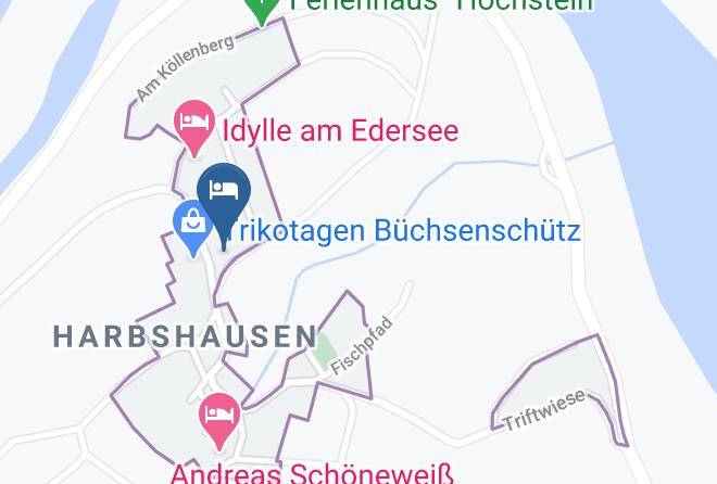 Blockhaus Am Edersee Map