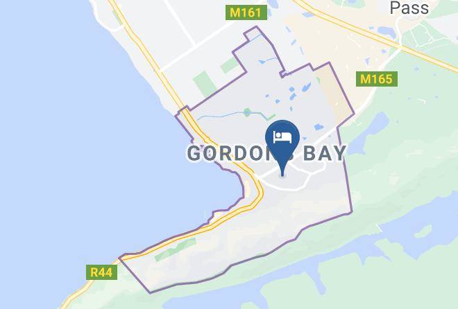 City Of Cape Town - Bloemenzee Boutique B&b Maps