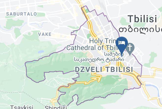 Tbilisi - Bloom Boutique Hotel Maps