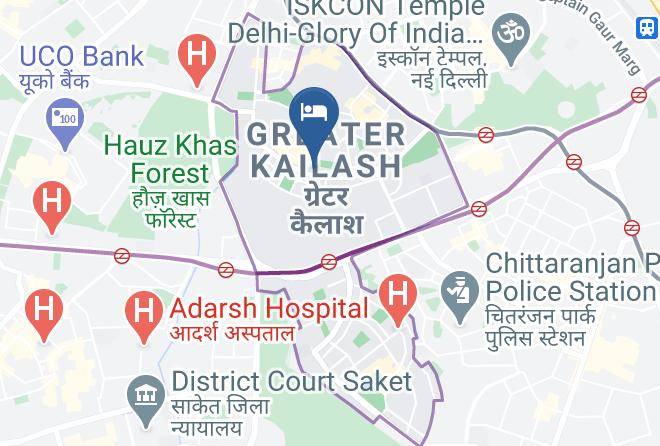 New Delhi - Bloom Boutique Maps
