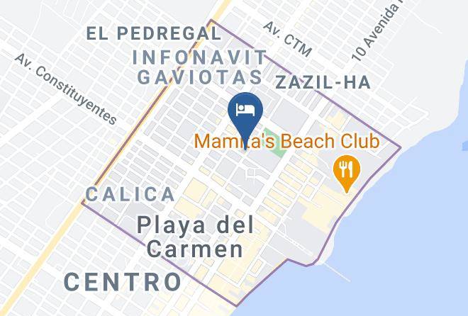 Solidaridad - Bloom Exclusive Boutique B&b Maps