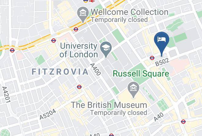 London - Bloomsbury Pearl By Merino Hospitality Maps