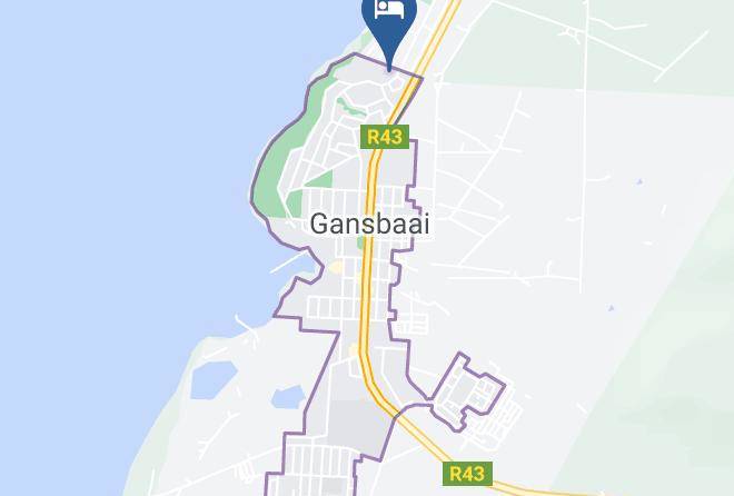 Overberg - Blougans B&b Maps