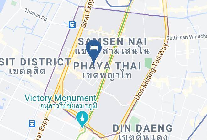 Phaya Thai - Blu Cabin Ari Stylish Gay Poshtel Maps