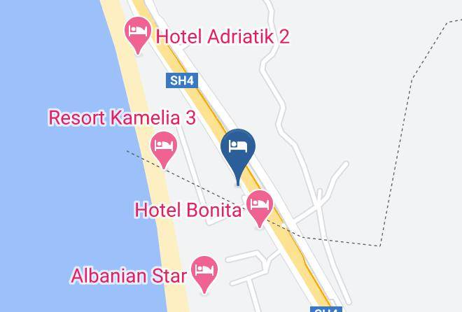 Kavaje - Blu Hotel Maps
