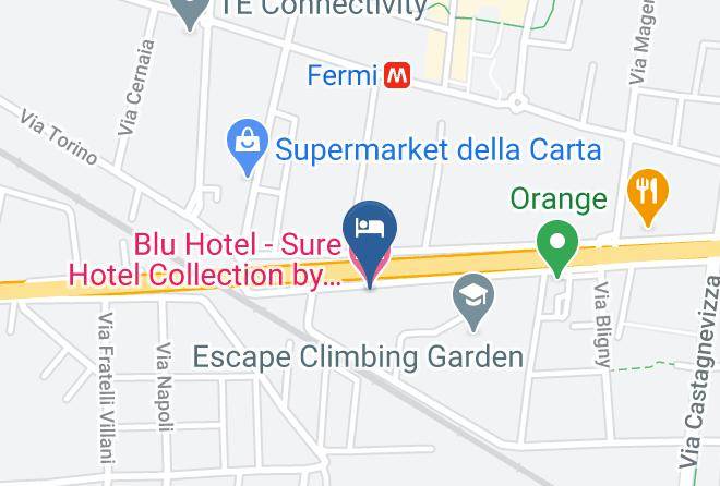 Blu Hotel Sure Hotel Collection By Best Western Map