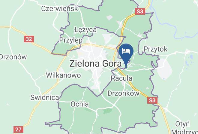 Zielona Gora - Blu Hotelik Maps
