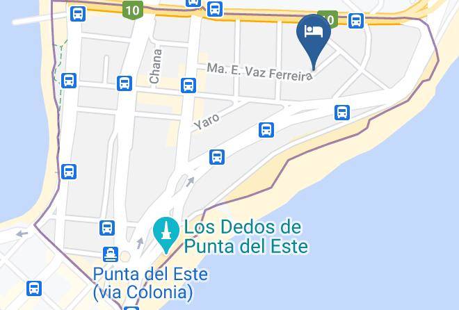 Punta Del Este - Blu Inn Punta Del Este Maps