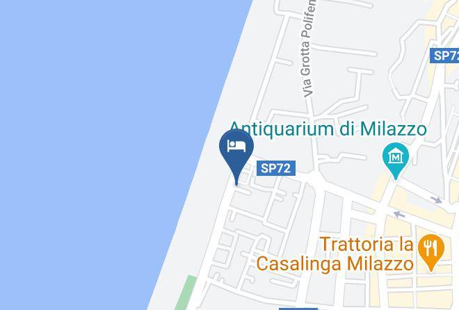 Messina - Blu Mare Bed And Breakfast Maps