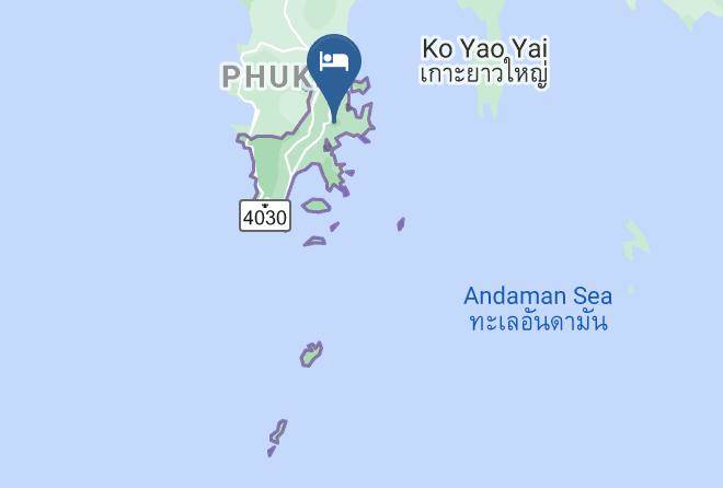 Blu Monkey Hub & Hotel Phuket Map