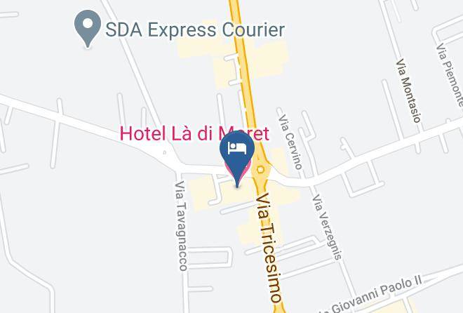Udine - Blu Moret Wellness & Spa Maps
