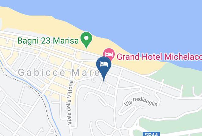 Pesaro And Urbino - Blu Star Hotel Maps