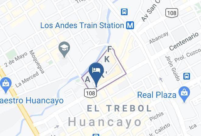 Huancayo - Blub Hotel Spa Maps