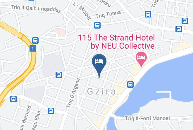 Gzira - Blubay Apartments By St Hotels Maps