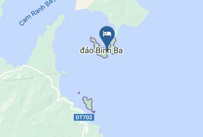 Cam Ranh - Blue Anchor Logde & Cafe Binh Ba Island Maps