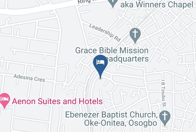 Oshogbo - Blue And White Hotel And Suites Maps