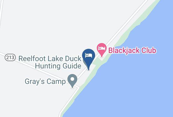 Lake - Blue Basin Cove Lodge Maps