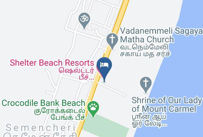 Chengalpattu - Blue Bay Beach Resort Maps