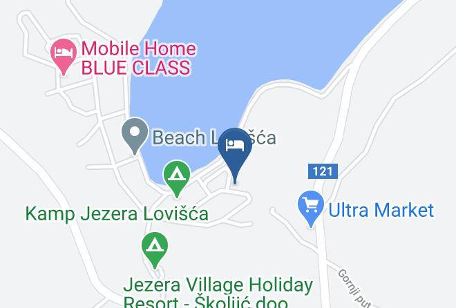 Tijesno - Blue Bay Croatia Maps