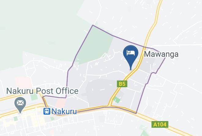 Nakuru - Blue Bay Hotel Maps
