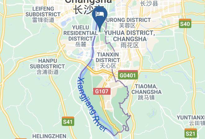 Changsha - Blue Bay International Hotel Changsha Maps