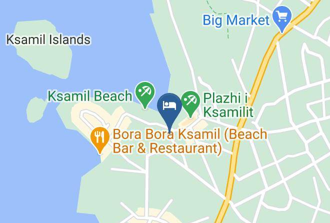 Saranda - Blue Bay Ksamil Maps