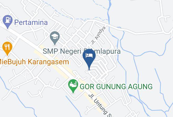 Karangasem Regency - Blue Bayu Bali Maps