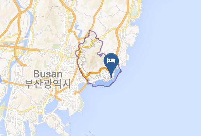 Haeundaegu - Blue Beach Hotel Maps